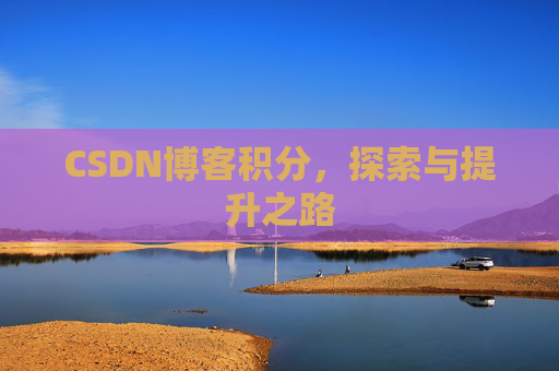 CSDN博客积分，探索与提升之路